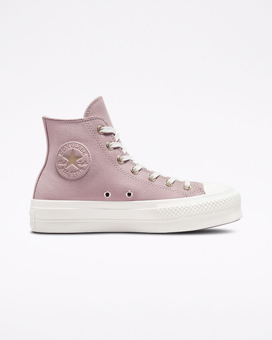 Women\'s Converse Chuck Taylor All Star Lift Earthy Neutrals High Top Platform Shoes Grey | AU 96C53T